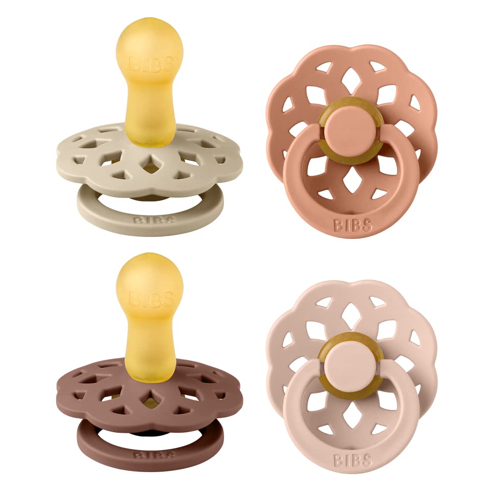 BIBS Pacifier, Boheme Collection, Set of 4, Danish Design