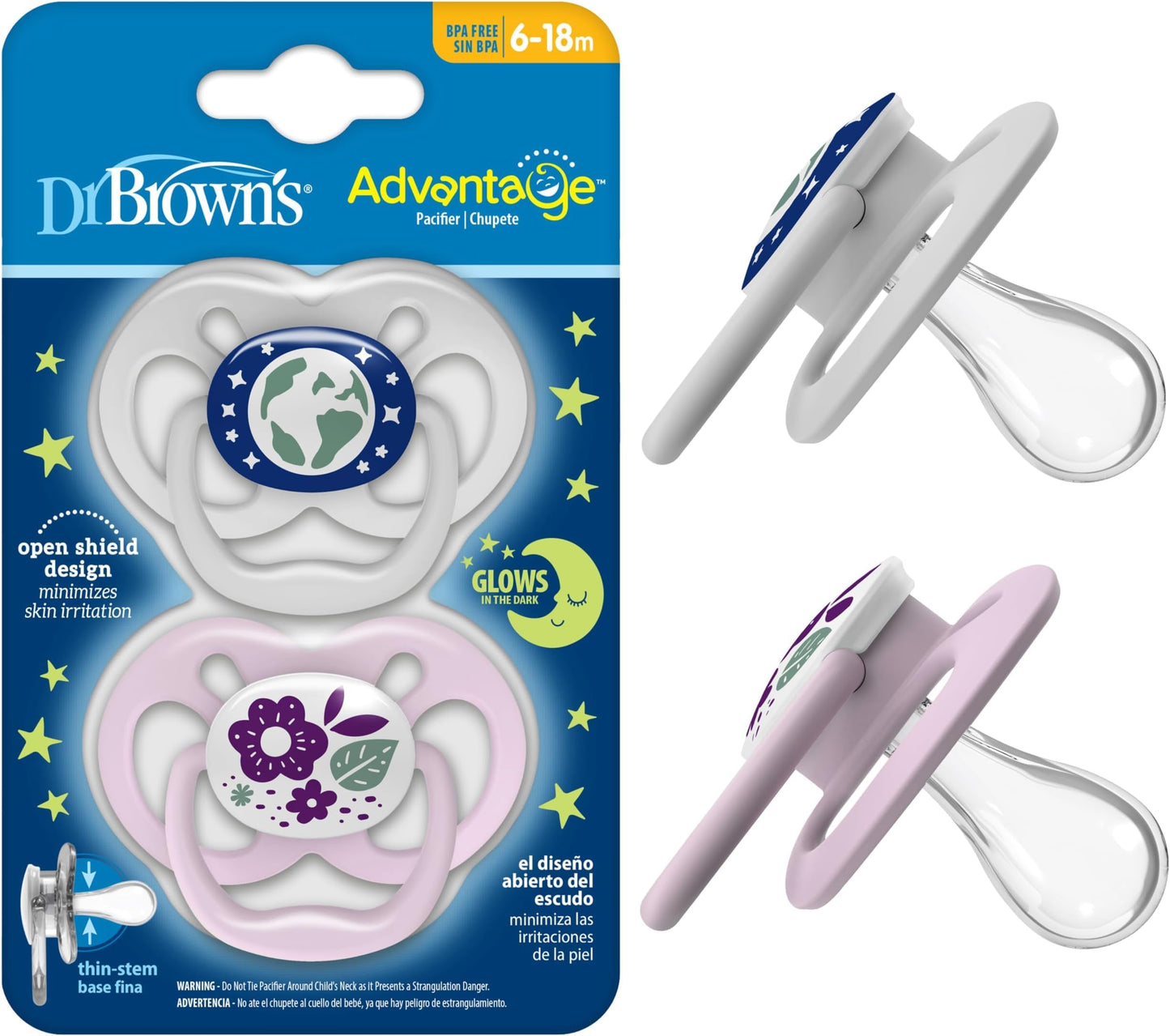 Dr. Brown's Advantage Baby Pacifier