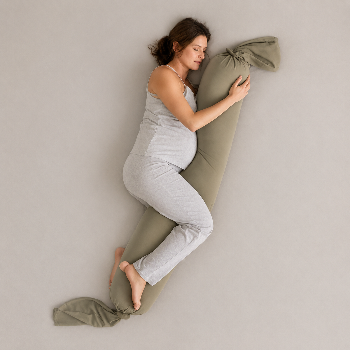 Full Length Adjustable Memory Foam Body Support Pillow