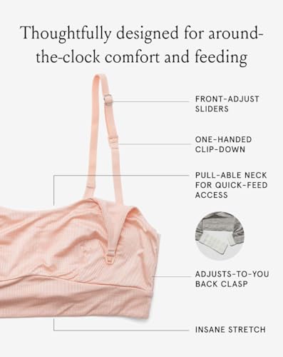 Bodily Everything Wireless Nursing & Maternity Bra with Clip Down Access