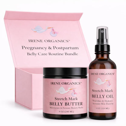 Organic Belly Balm & Oil for Stretch Marks and Scars