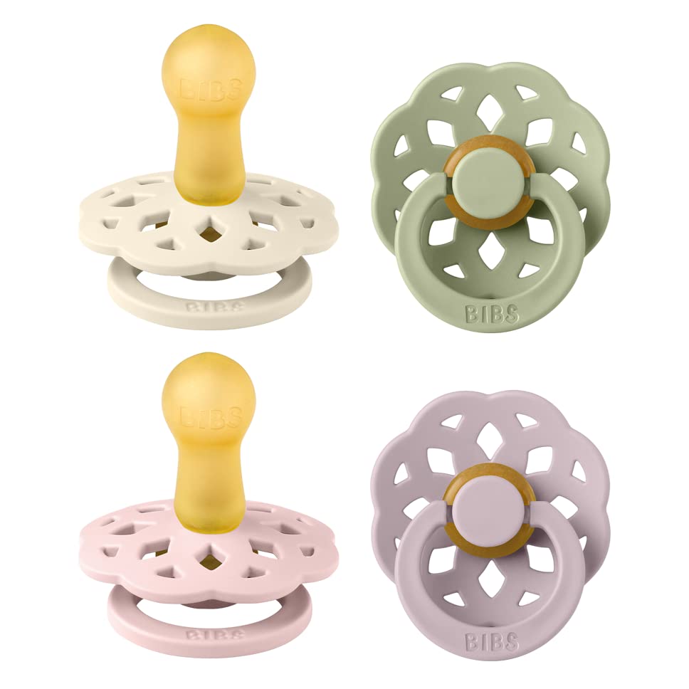 BIBS Pacifier, Boheme Collection, Set of 4, Danish Design