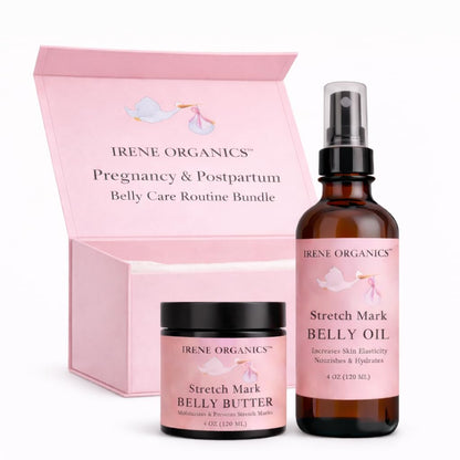 Organic Belly Balm & Oil for Stretch Marks and Scars