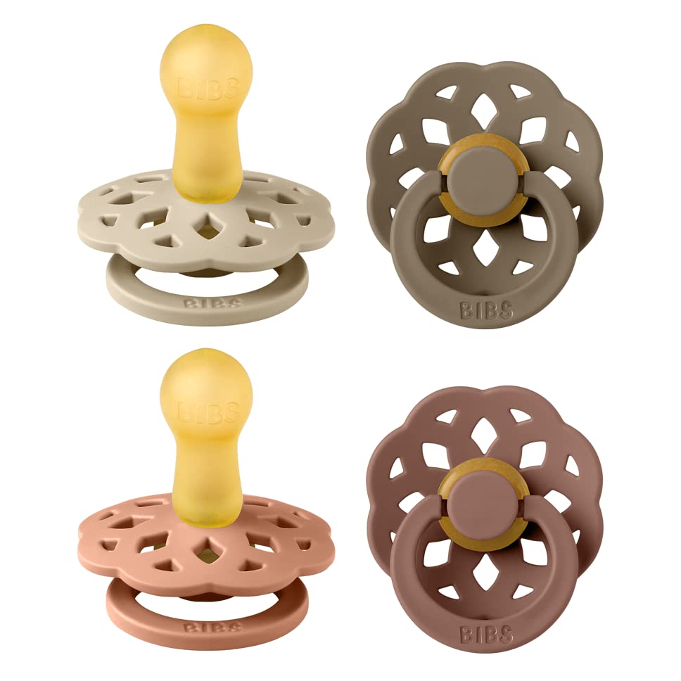 BIBS Pacifier, Boheme Collection, Set of 4, Danish Design