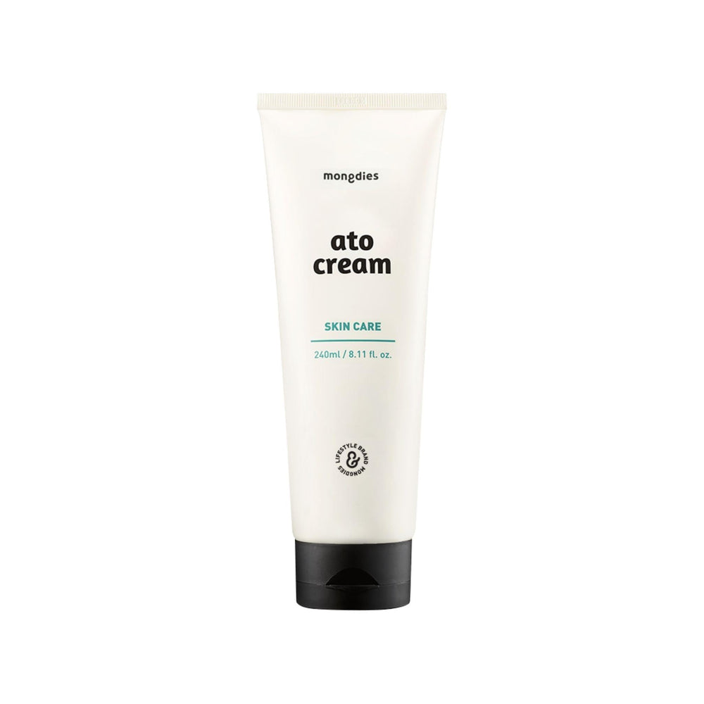 Mongdies Baby Ato Cream | 200 Hr Long Lasting Hydration | Patented Ceracine™ & 6 Layer Ceramide Barrier Care | Intensive Moisturizer for Dry&Sensitive Skin | Dermatologist Tested | 8.11 fl oz