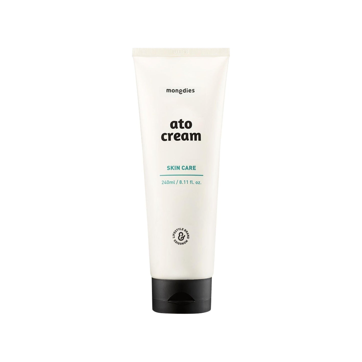 Mongdies Baby Ato Cream | 200 Hr Long Lasting Hydration | Patented Ceracine™ & 6 Layer Ceramide Barrier Care | Intensive Moisturizer for Dry&Sensitive Skin | Dermatologist Tested | 8.11 fl oz