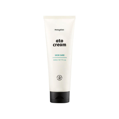 Mongdies Baby Ato Cream | 200 Hr Long Lasting Hydration | Patented Ceracine™ & 6 Layer Ceramide Barrier Care | Intensive Moisturizer for Dry&Sensitive Skin | Dermatologist Tested | 8.11 fl oz