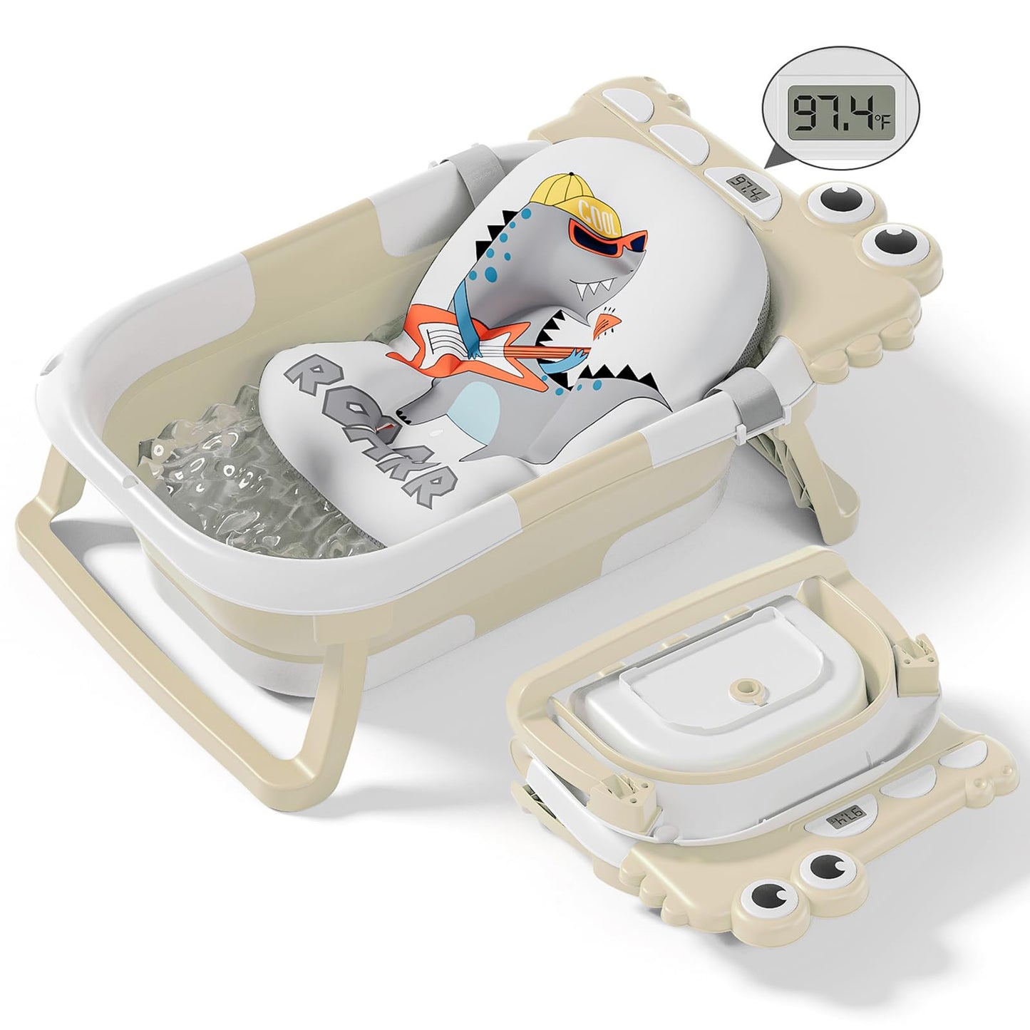 Collapsible Baby Bathtub for Newborn