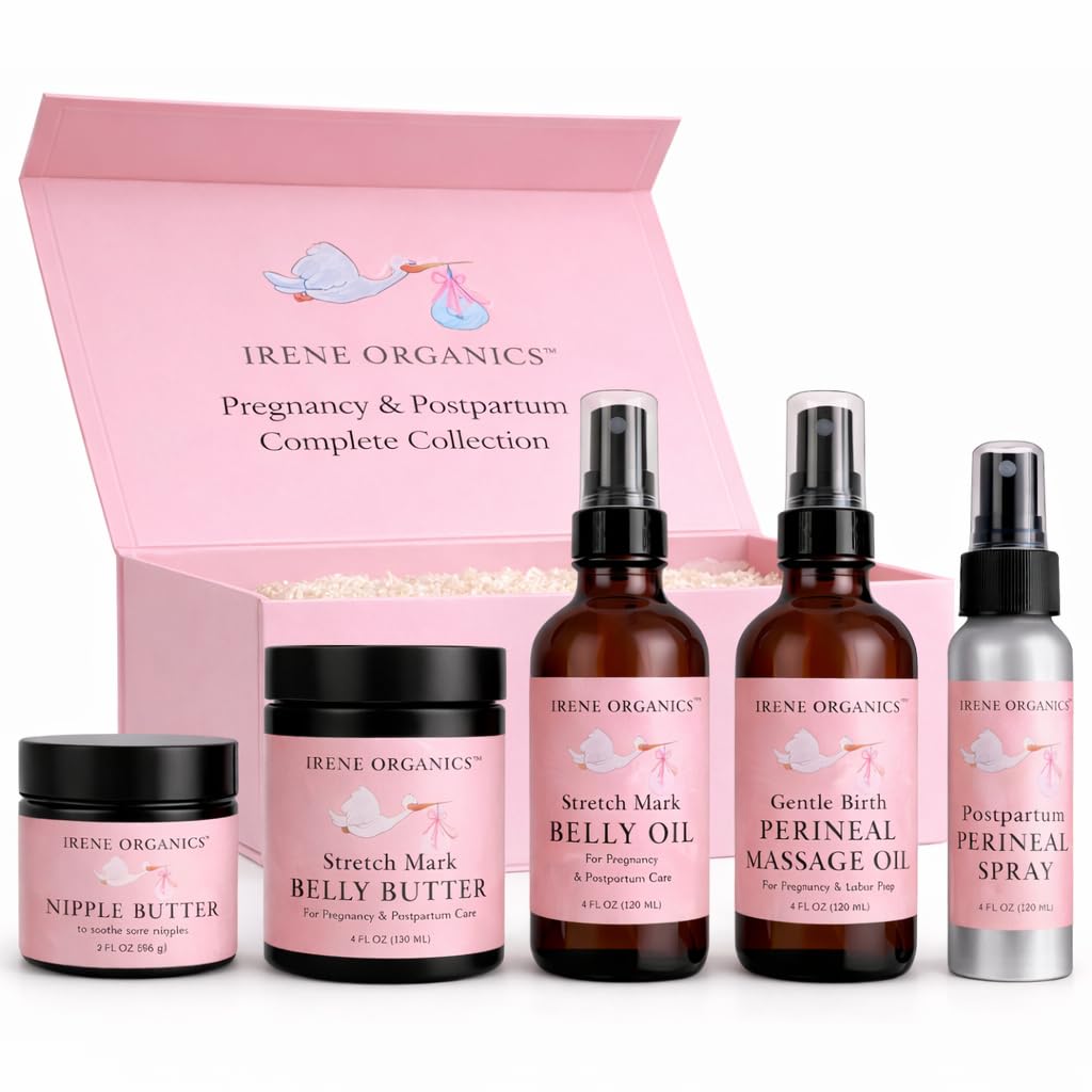 Organic Belly Balm & Oil for Stretch Marks and Scars