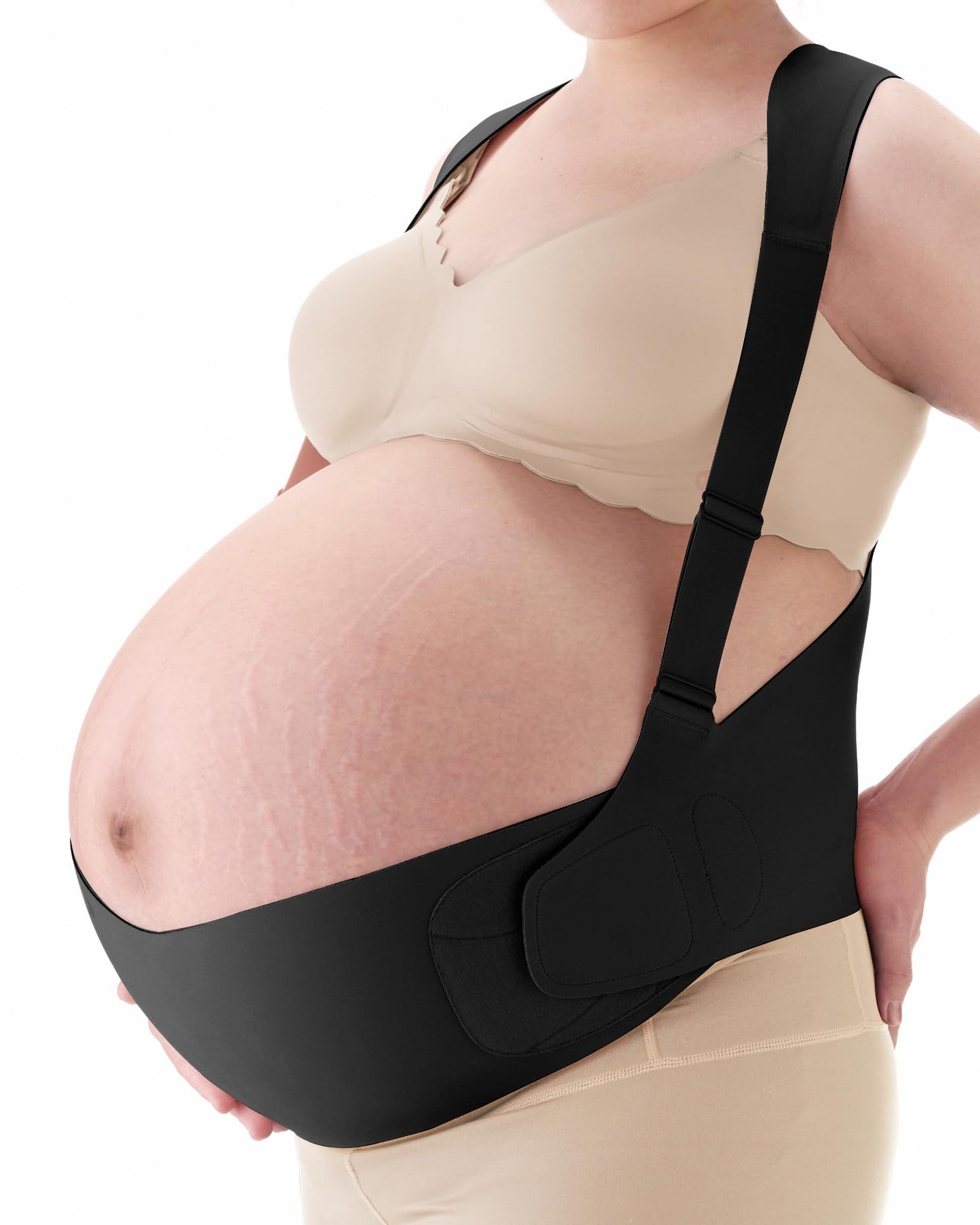 Momcozy Go As You Grow Belly Bands for Pregnant Women-For Twins/Multiples