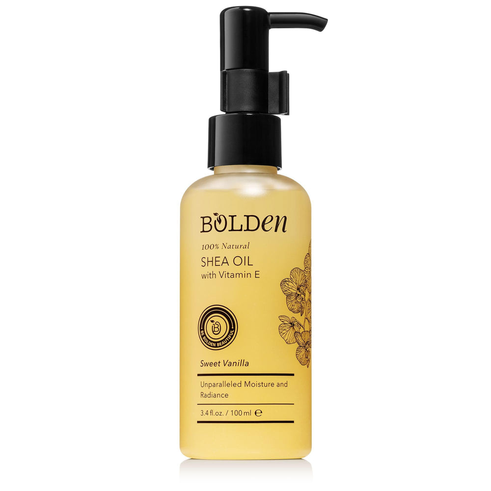 BOLDEN SHEA OIL with Vitamin E | 100% Natural | Unparalleled Moisture & Radiance for Skin & Hair