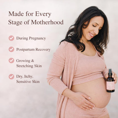 Organic Belly Balm & Oil for Stretch Marks and Scars