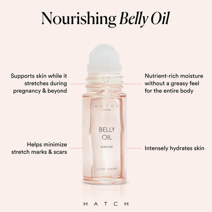 HATCH Belly Oil, Pregnancy & Postpartum Skincare for Stretch Marks