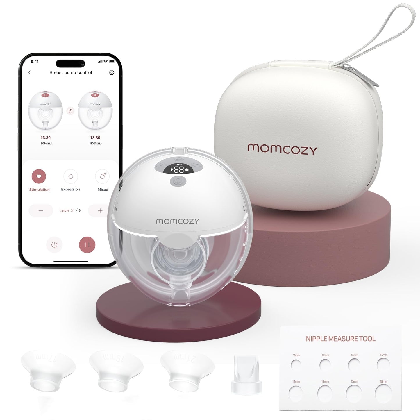 Momcozy M5 Smart with APP Hands-Free for Work Busy Mom