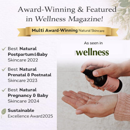 Organic Belly Balm & Oil for Stretch Marks and Scars
