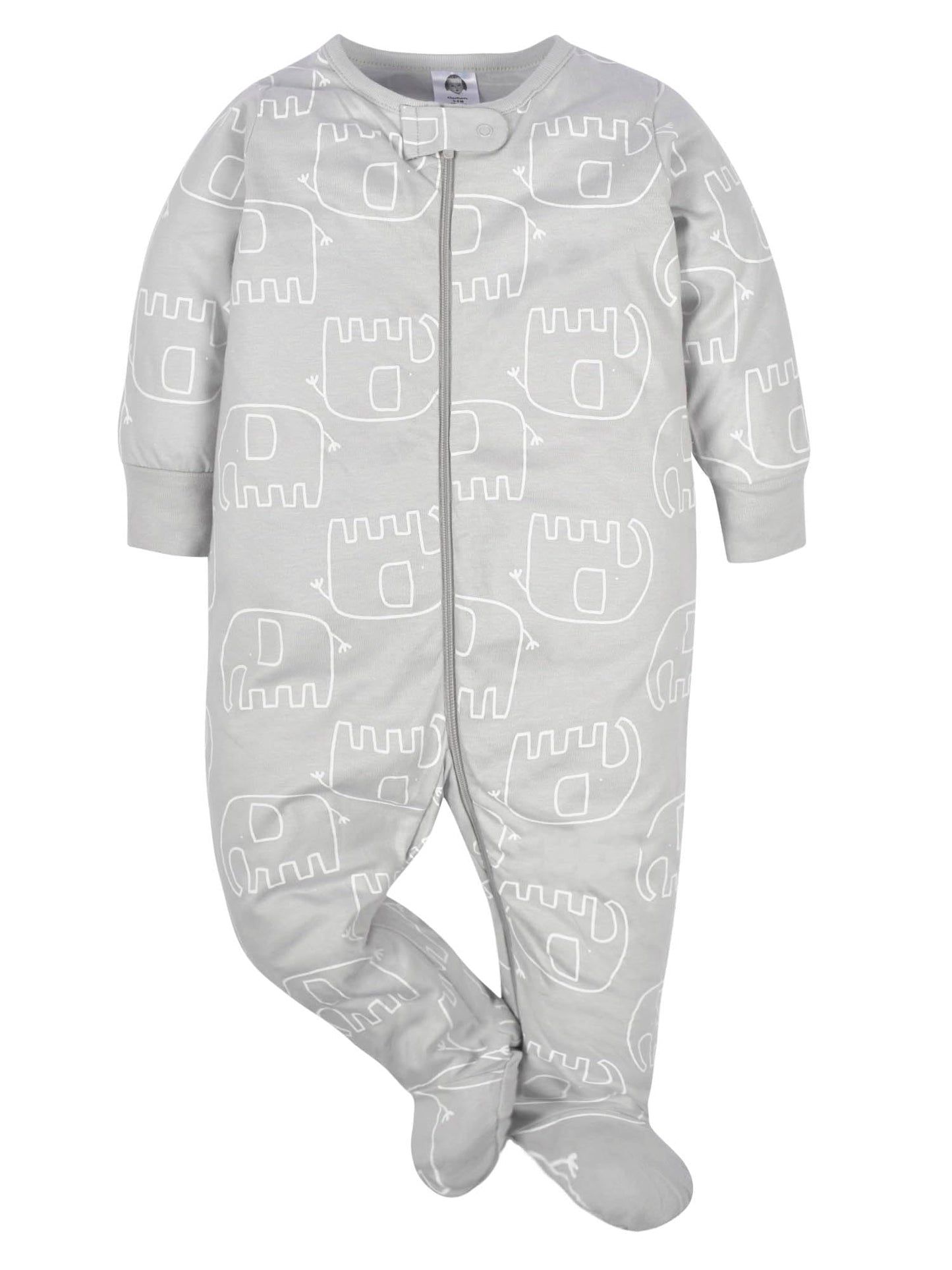 Gerber Baby Girls 4-Pack Sleep 'N Play Footie