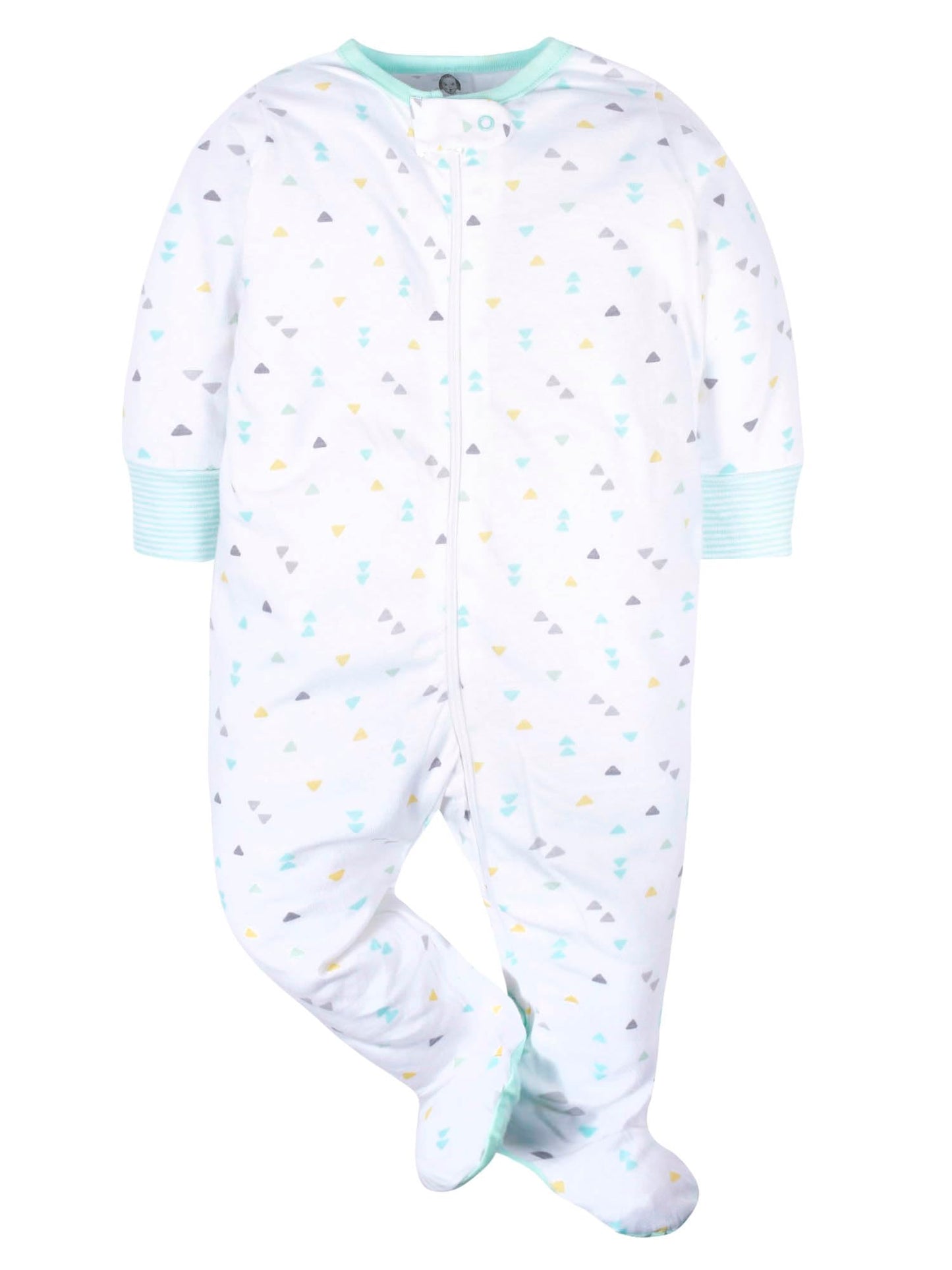 Gerber Baby Girls 4-Pack Sleep 'N Play Footie
