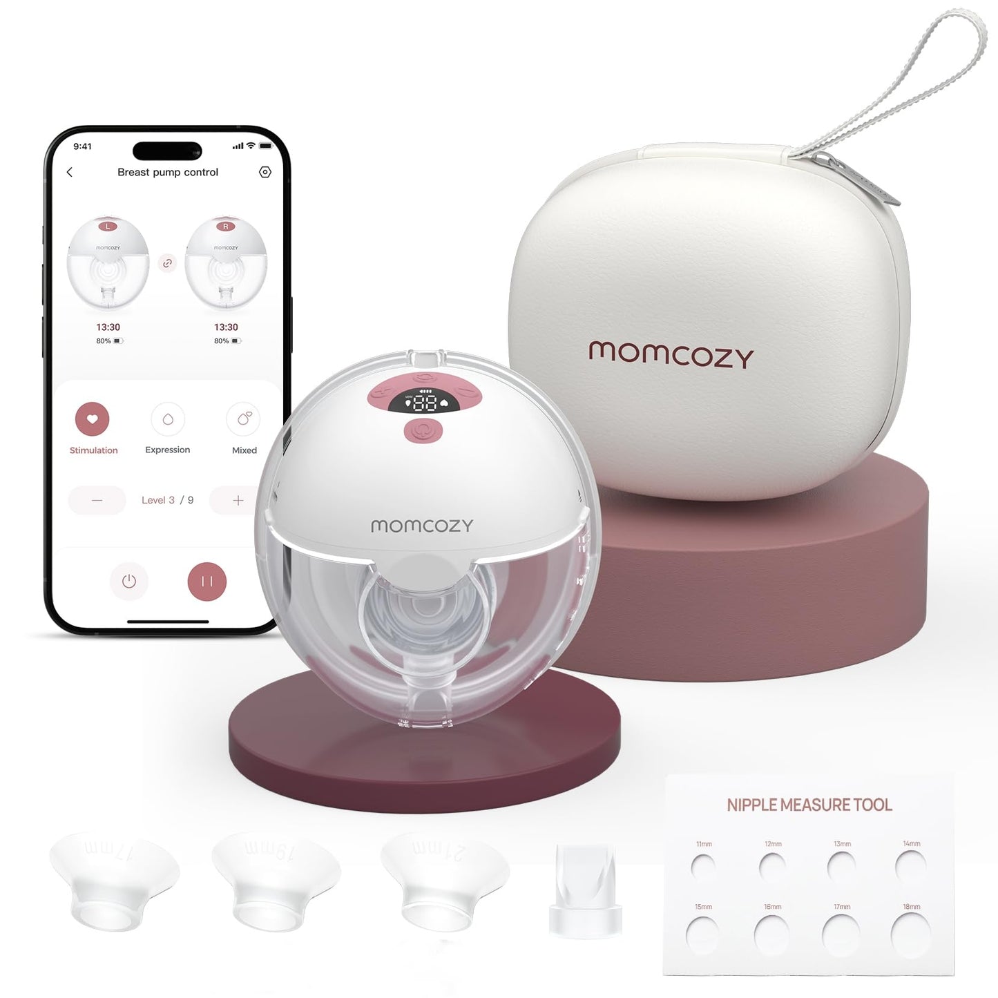 Momcozy M5 Smart with APP Hands-Free for Work Busy Mom