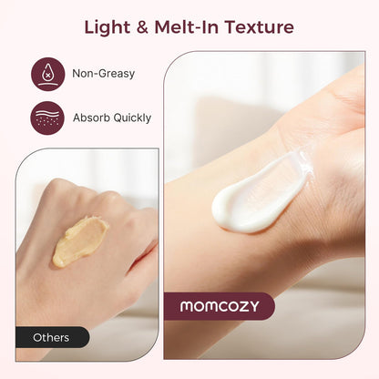 Momcozy Cooling Nipple Cream Safe for Breastfeeding, Lanolin-Free,1.76oz