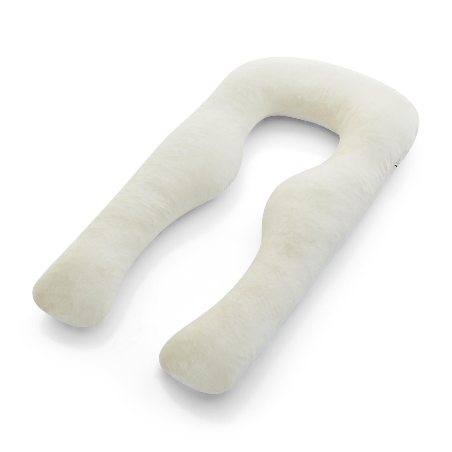 YANA Body Pillow | Luxury Body & Pregnancy Pillow - Organic Bamboo Cotton - Natural Latex Fill - Ergonomic Design - Double Sided - Washable