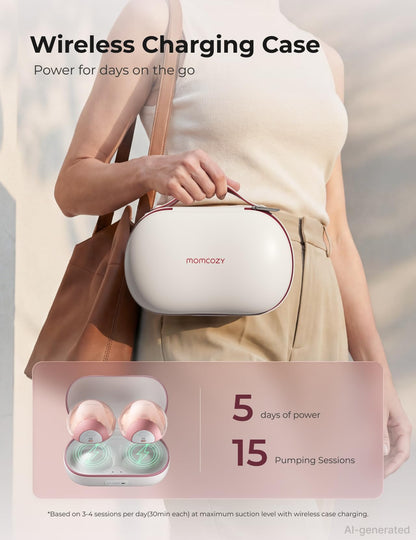 Momcozy M5 Smart with APP Hands-Free for Work Busy Mom