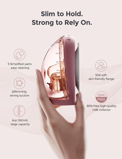 Momcozy M5 Smart with APP Hands-Free for Work Busy Mom