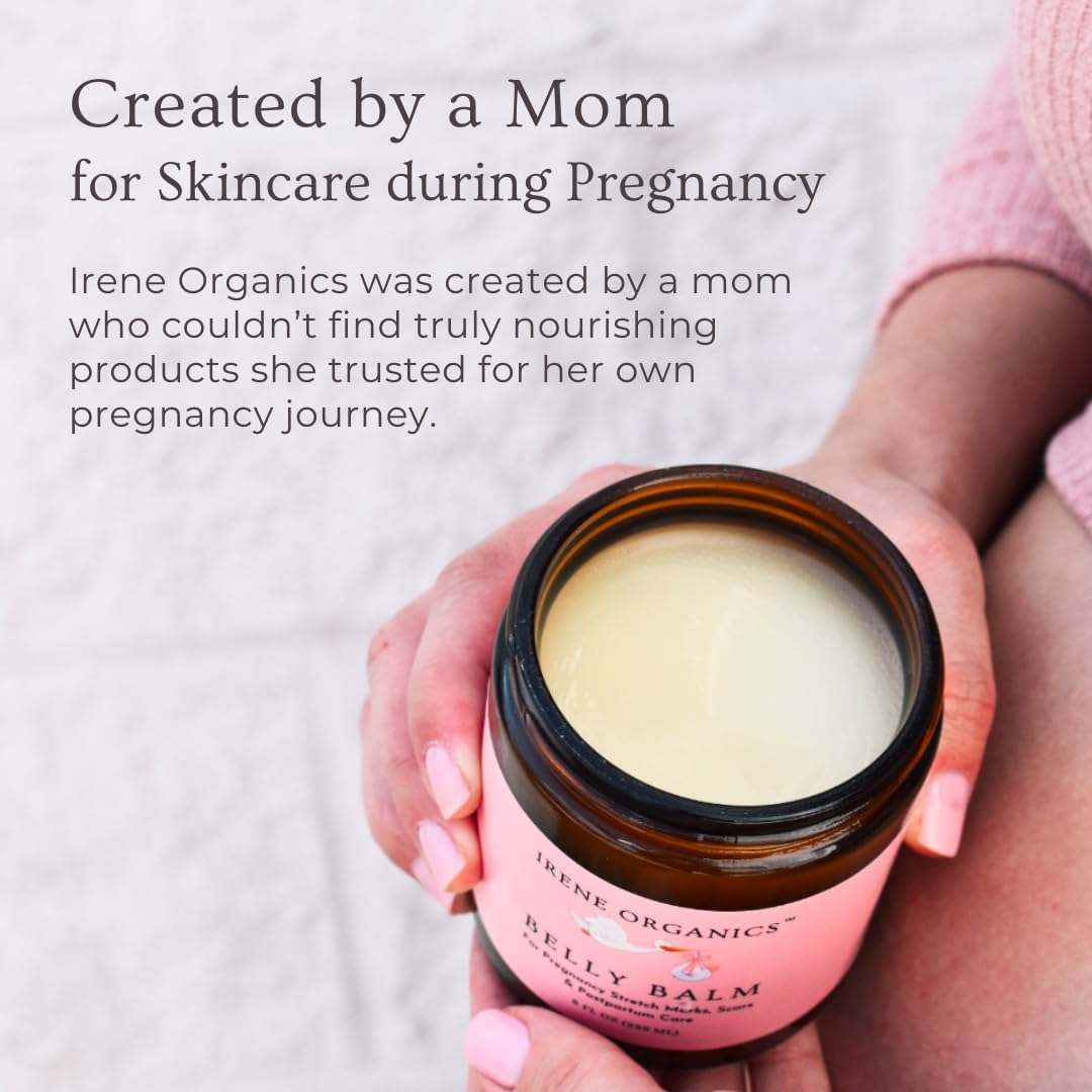 Organic Belly Balm & Oil for Stretch Marks and Scars