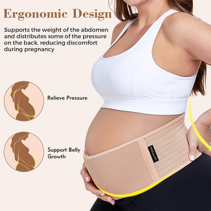 ChongErfei Pregnancy Belly Band Maternity Belt Back Support