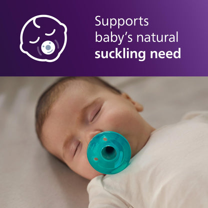 Philips AVENT Soothie Pacifier, 0-3 Months