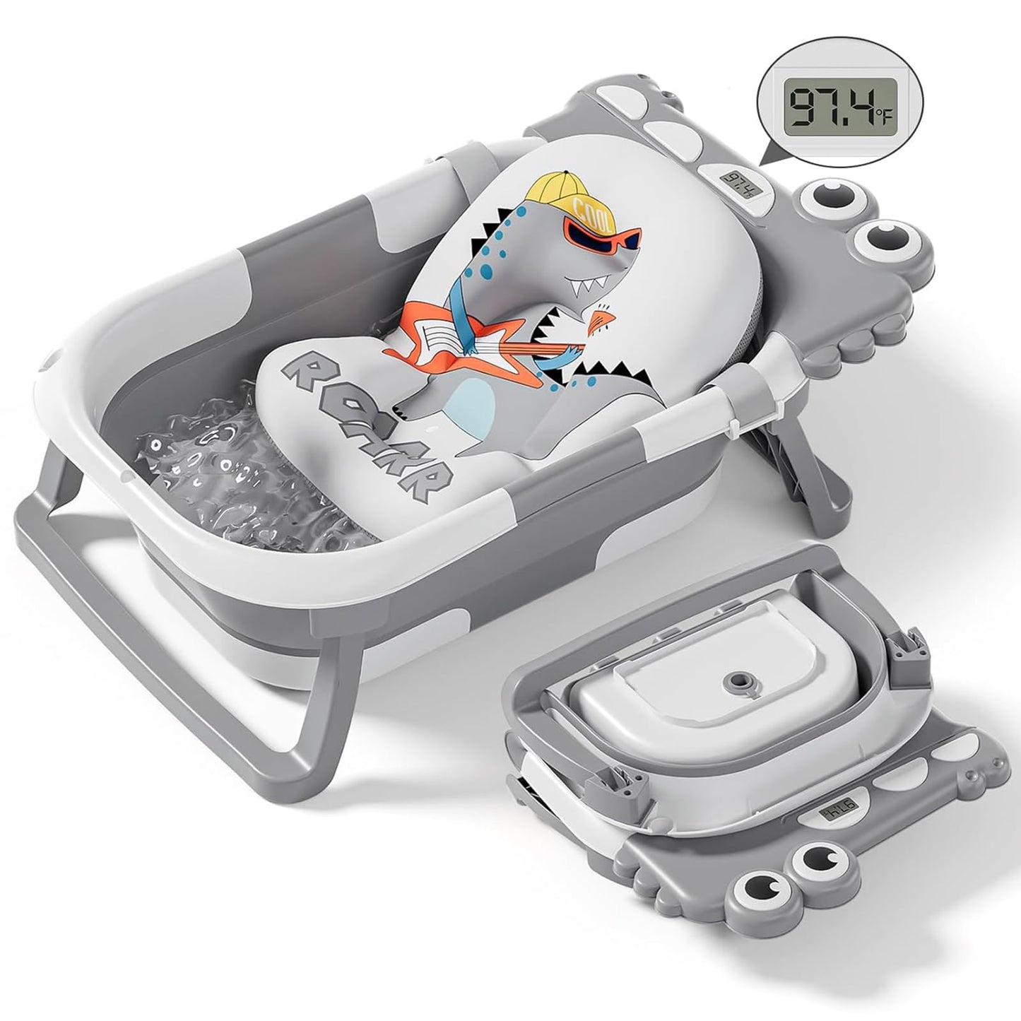 Collapsible Baby Bathtub for Newborn