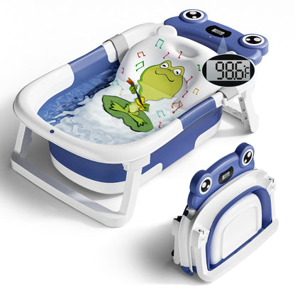 Foldable Baby Bath Tub Frog