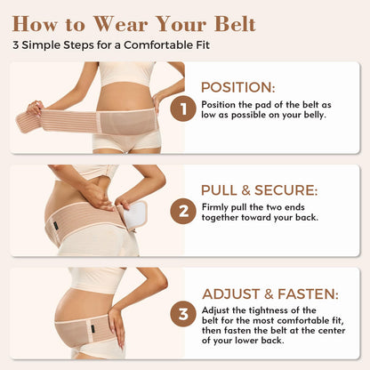 ChongErfei Pregnancy Belly Band Maternity Belt Back Support