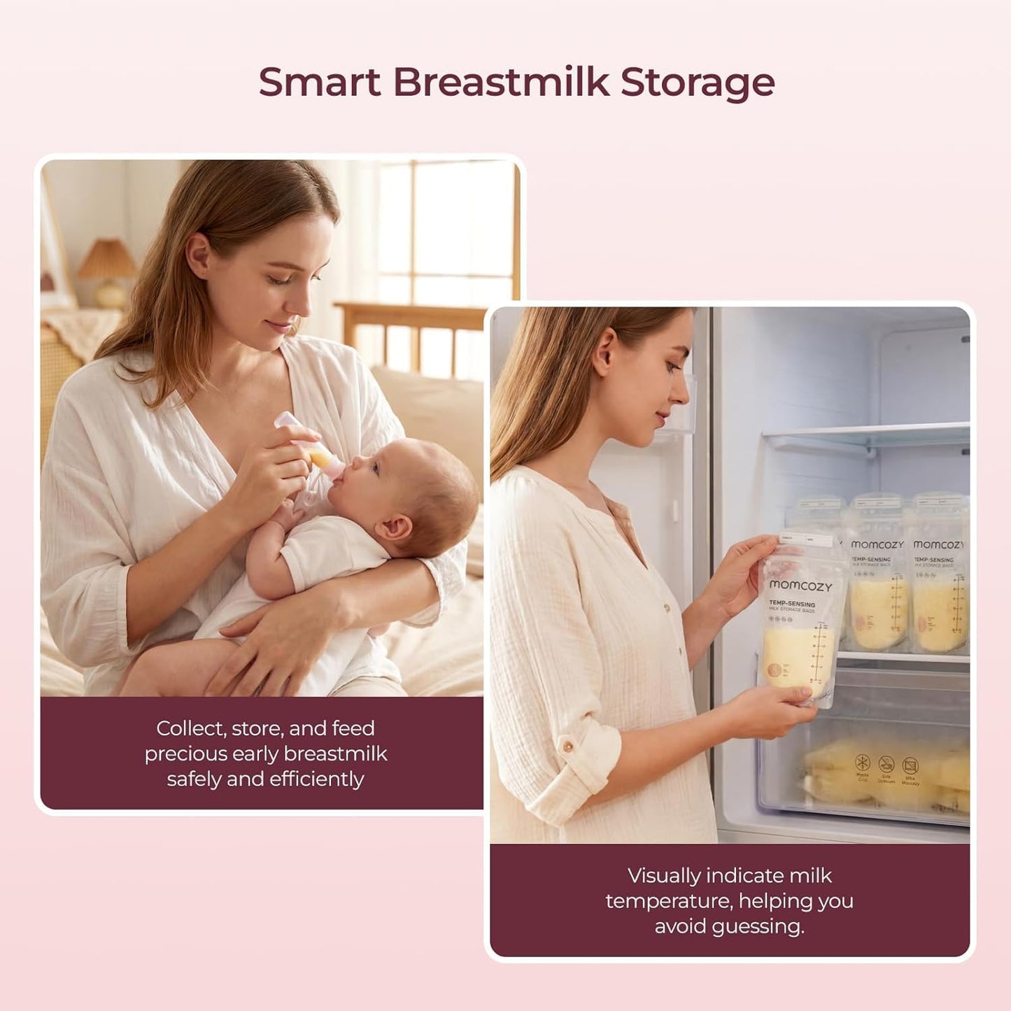 Momcozy 73PC Breastfeeding Essentials Kit,New Moms Postpartum Essentials