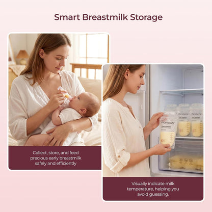 Momcozy 73PC Breastfeeding Essentials Kit,New Moms Postpartum Essentials