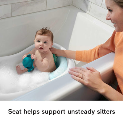 Fisher-Price™ Baby to Toddler Bath 4-in-1 Sling 'N Seat Tub with Removable Infant Support and 2 Toys