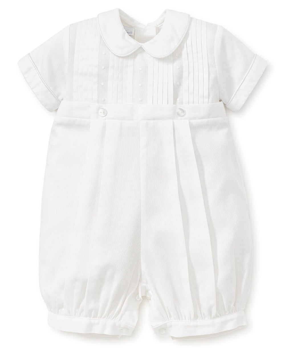 kissy kissy Baby Boys 100% Pima Cotton Alexander Christening Baptism Suit, Newborn to 18 Months