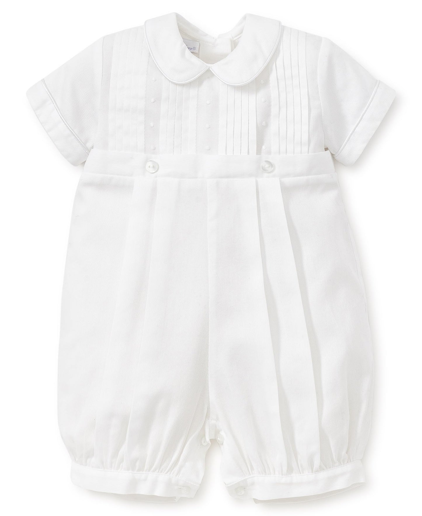 kissy kissy Baby Boys 100% Pima Cotton Alexander Christening Baptism Suit, Newborn to 18 Months