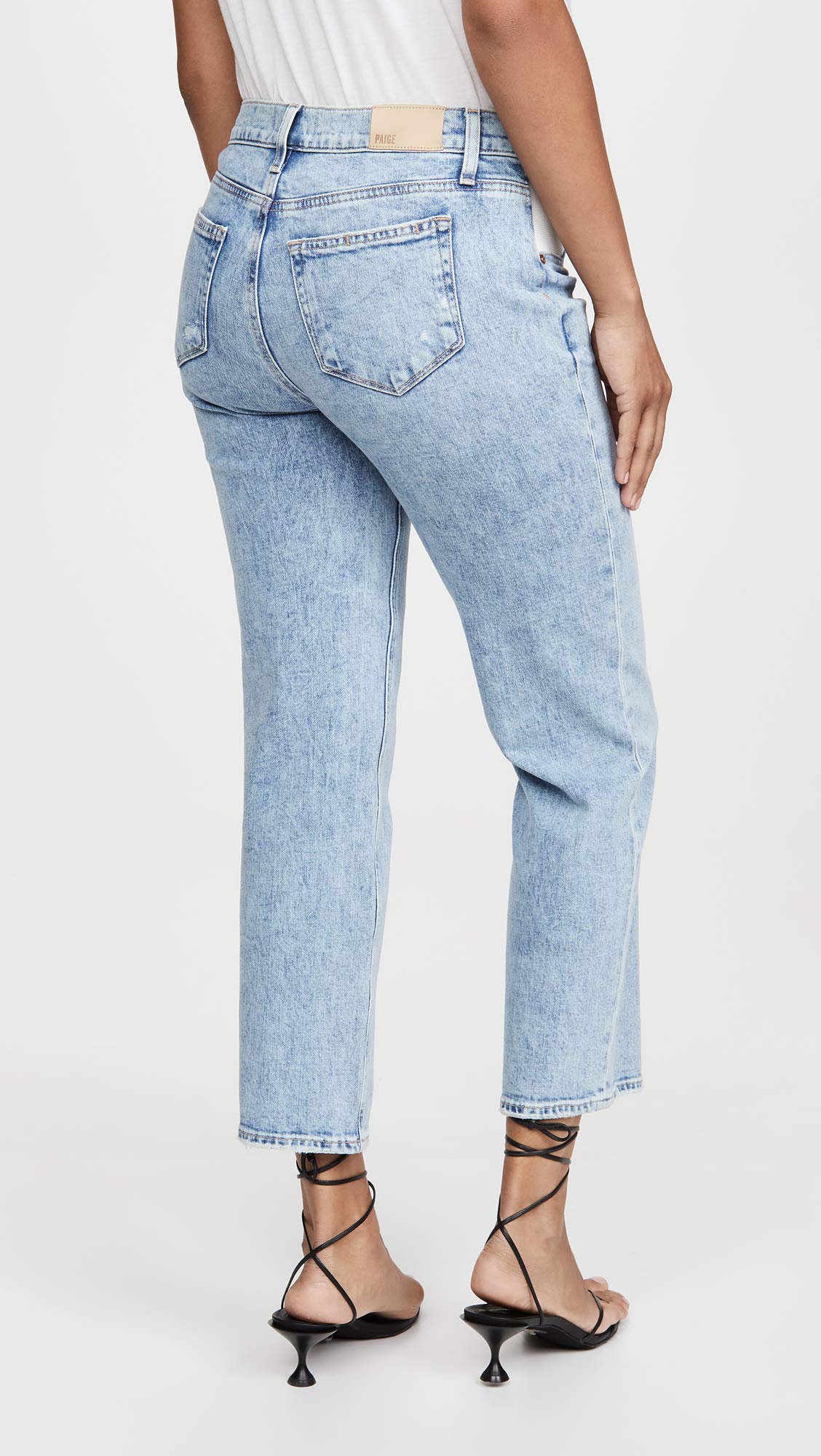 PAIGE Women's Noella Straight Maternity Jeans