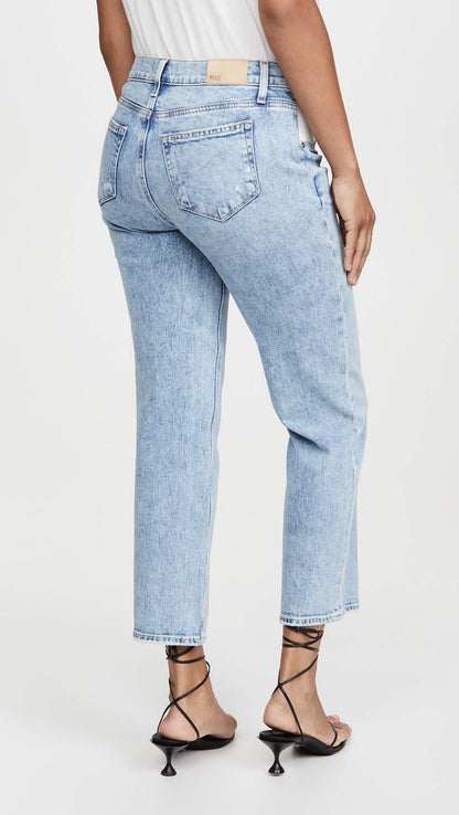 PAIGE Women's Noella Straight Maternity Jeans