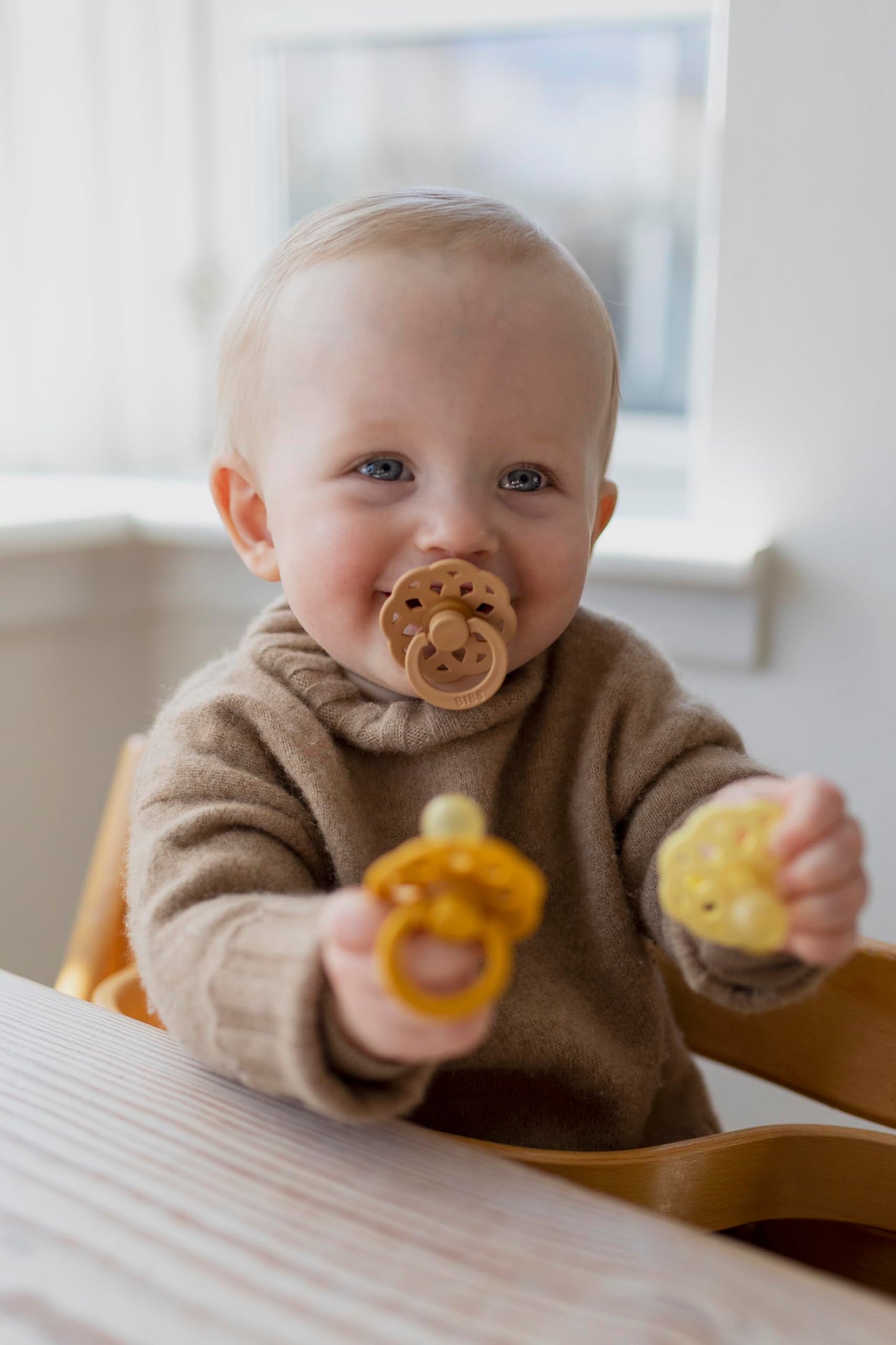BIBS Pacifier, Boheme Collection, Set of 4, Danish Design