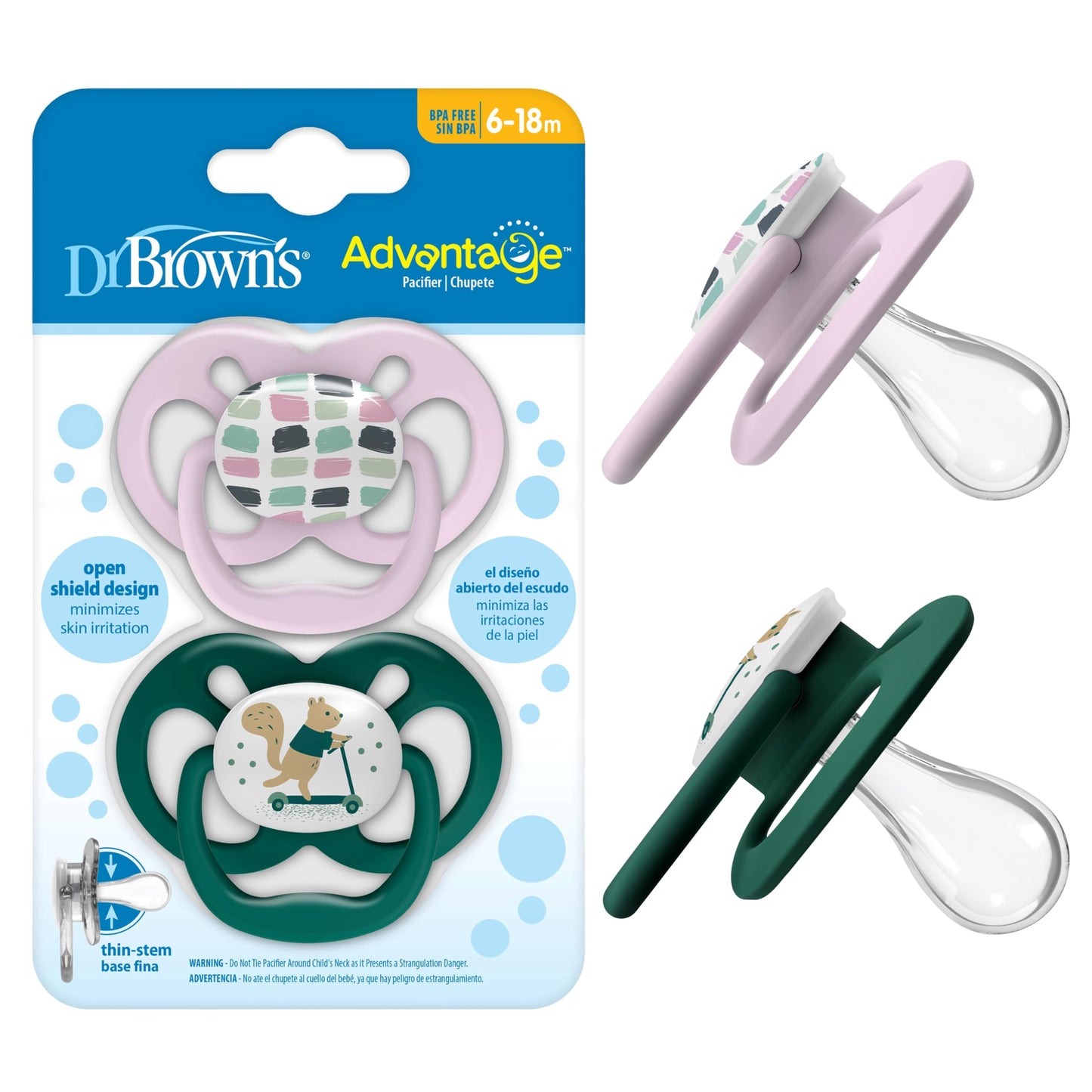 Dr. Brown's Advantage Baby Pacifier