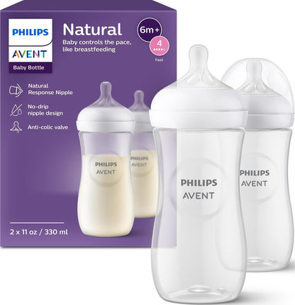 Philips AVENT Natural Baby Bottle with Natural Response Nipple
