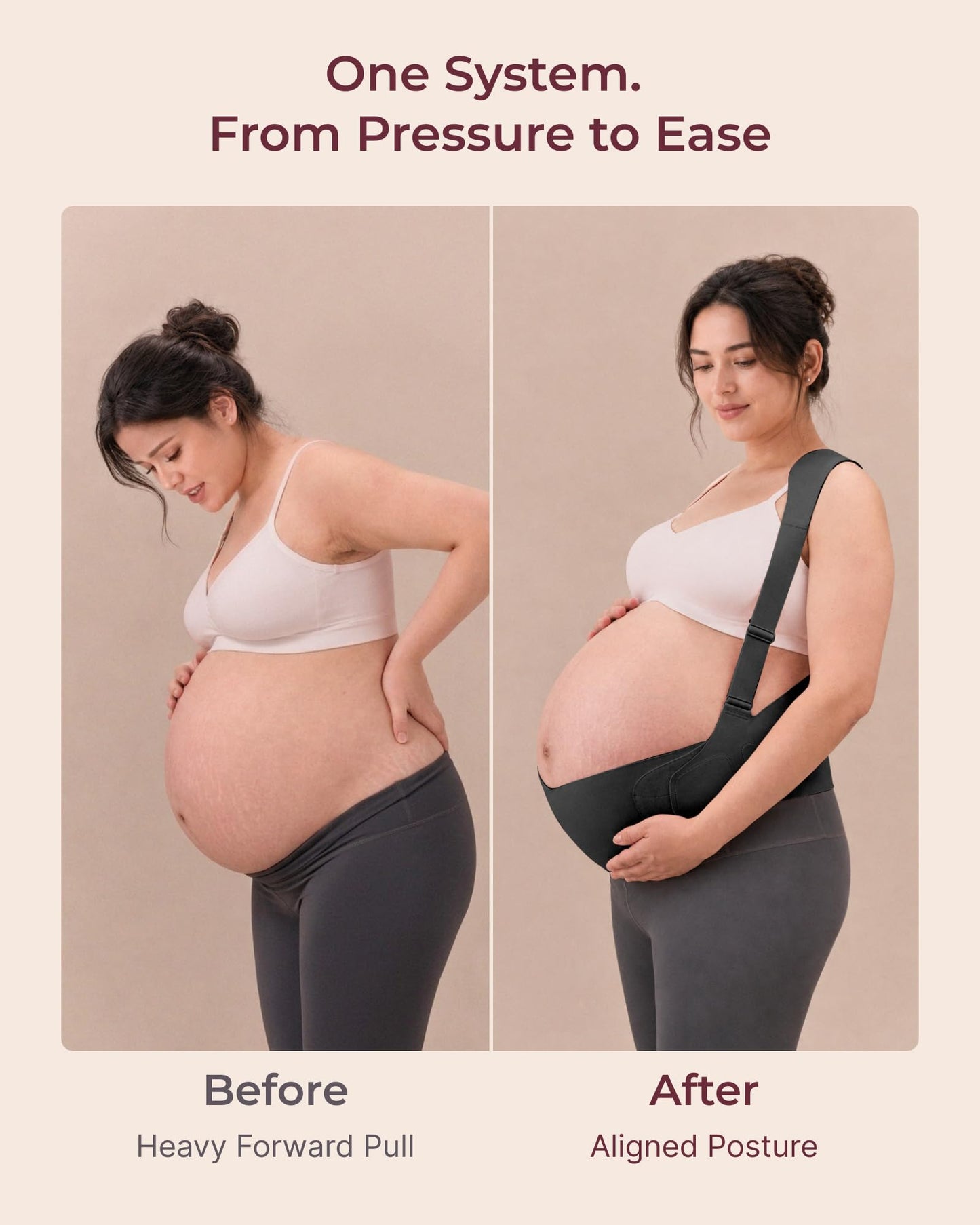 Momcozy Go As You Grow Belly Bands for Pregnant Women-For Twins/Multiples