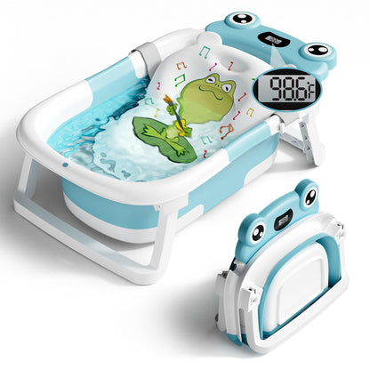 Foldable Baby Bath Tub Frog