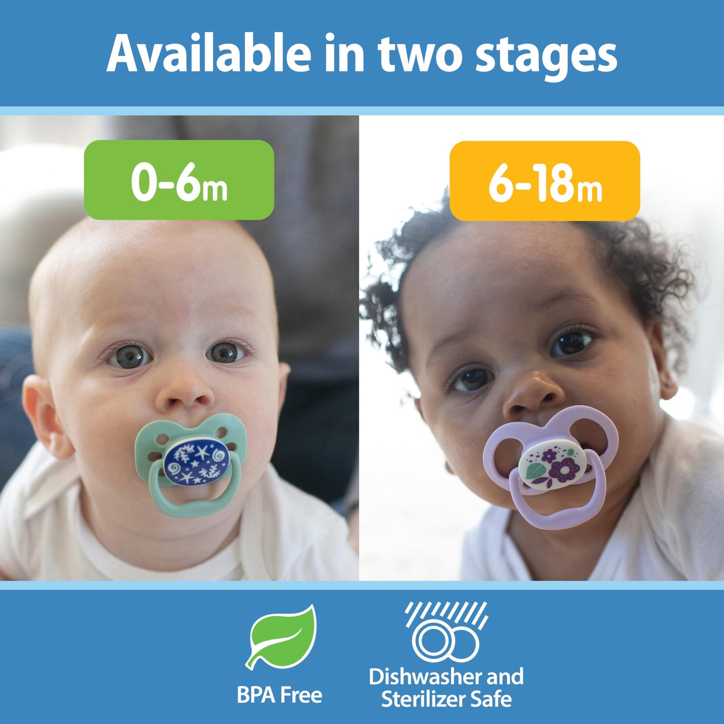 Dr. Brown's Advantage Baby Pacifier