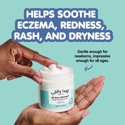 Tubby Todd All Over Ointment, Baby Eczema Cream for Sensitive Skin