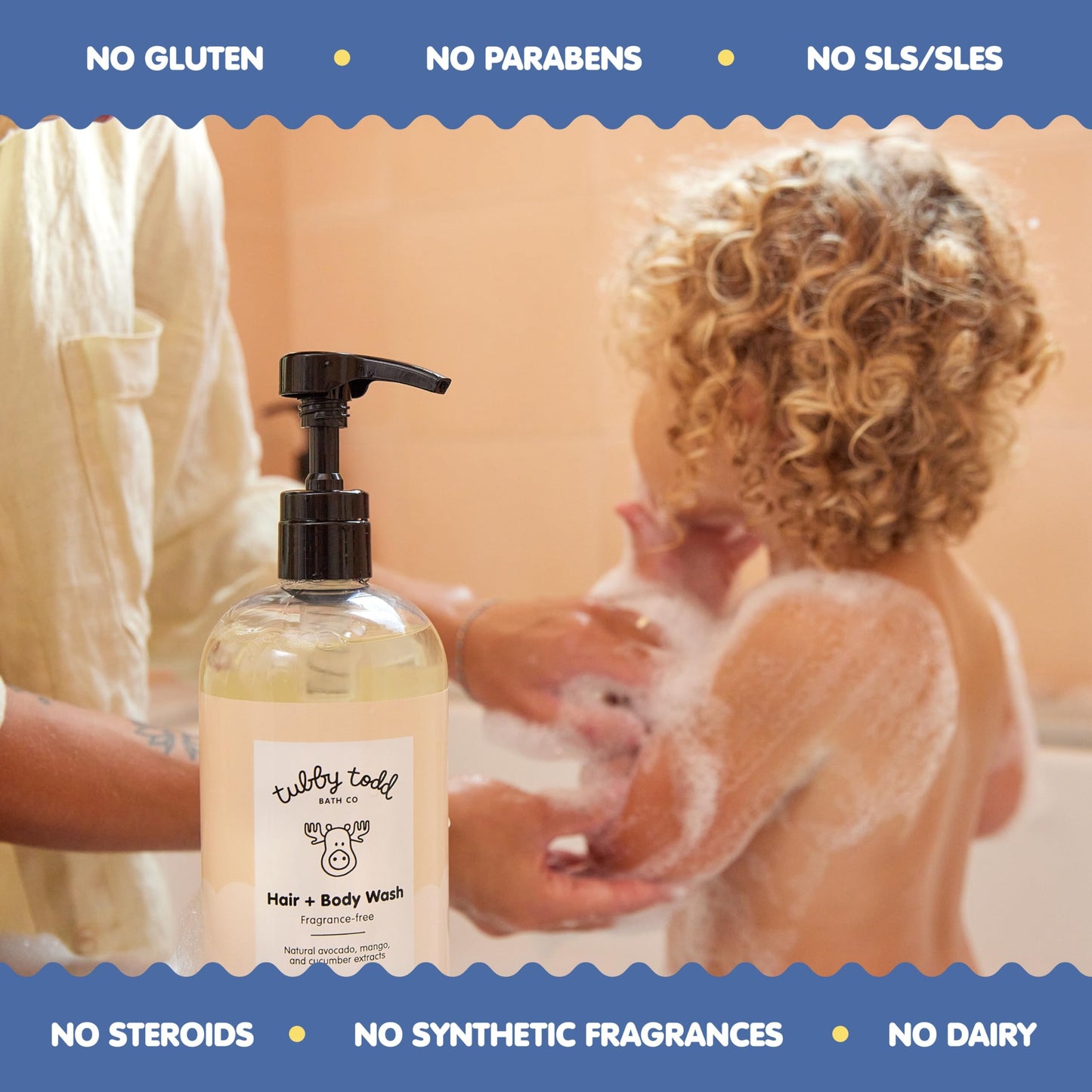 Tubby Todd Baby Bath and Skincare Kit, The Bundle Gift Set