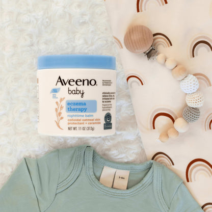 Aveeno Baby Eczema Therapy Nighttime Body Balm, Moisturizing Eczema Treatment collection