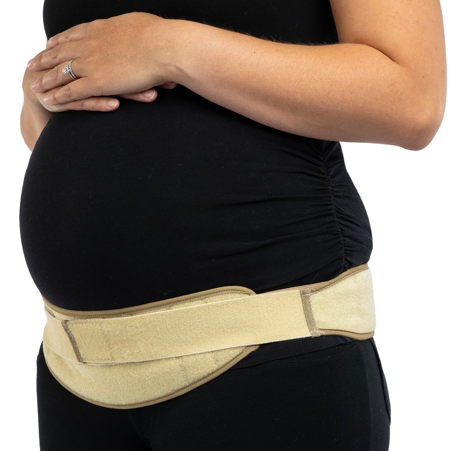 OPTP Maternity SI-LOC Support Belt – Comfortable Compression Pelvic Support Belt For Pregnancy and Postpartum SI Joint Belt for Women