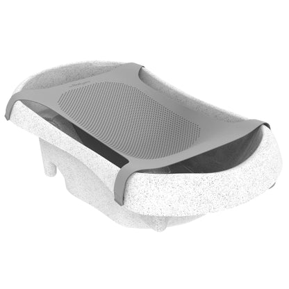 The First Years Rain Shower Baby Spa Baby Bathtub for Newborn to Toddler with Soothing Spray